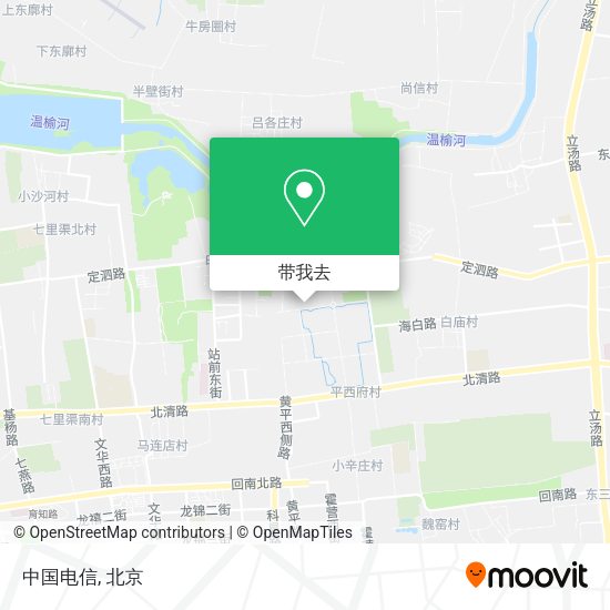 中国电信地图