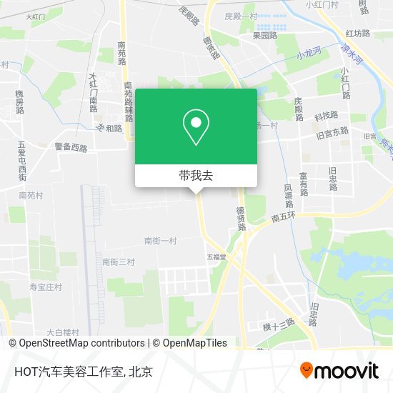 HOT汽车美容工作室地图