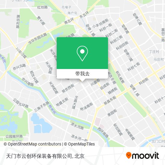 天门市云创环保装备有限公司地图