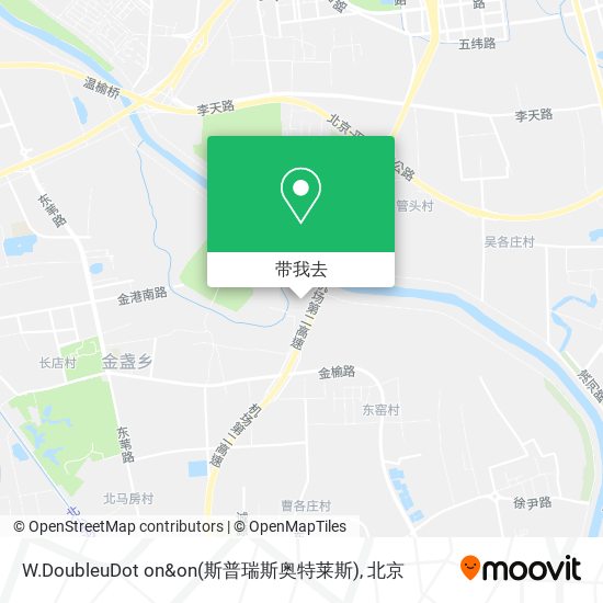 W.DoubleuDot on&on(斯普瑞斯奥特莱斯)地图