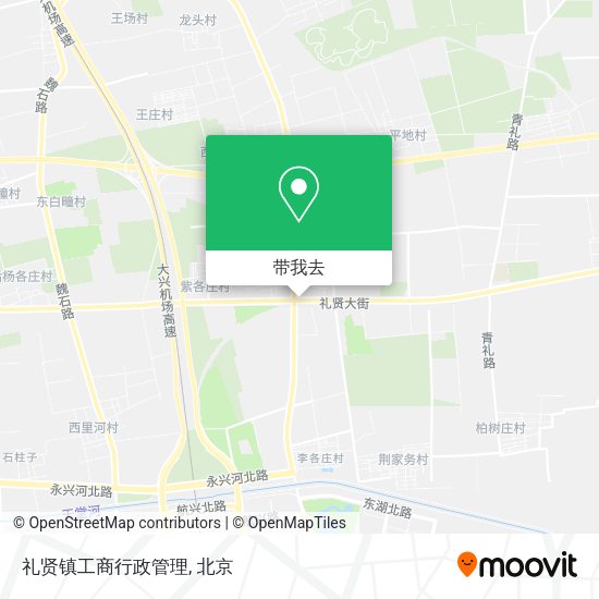 礼贤镇工商行政管理地图