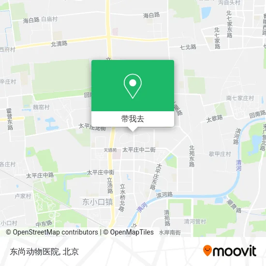 东尚动物医院地图