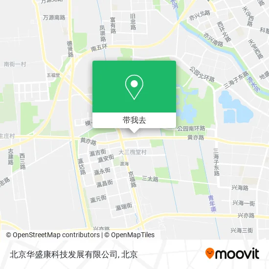 北京华盛康科技发展有限公司地图