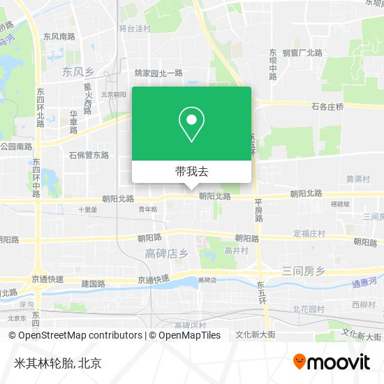 米其林轮胎地图