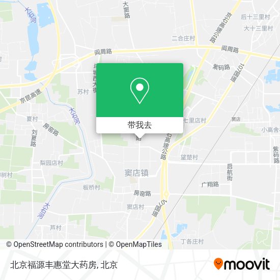 北京福源丰惠堂大药房地图