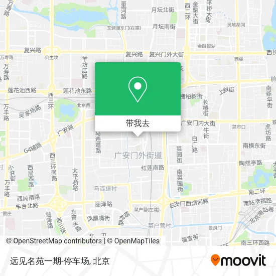 远见名苑一期-停车场地图