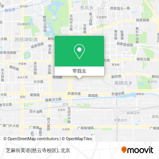 芝麻街英语(慈云寺校区)地图