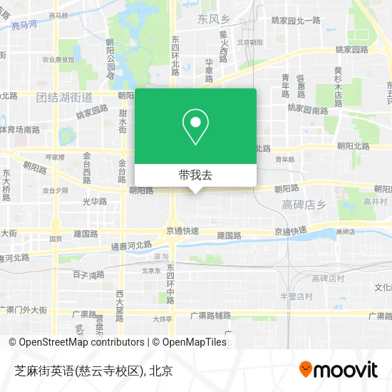 芝麻街英语(慈云寺校区)地图