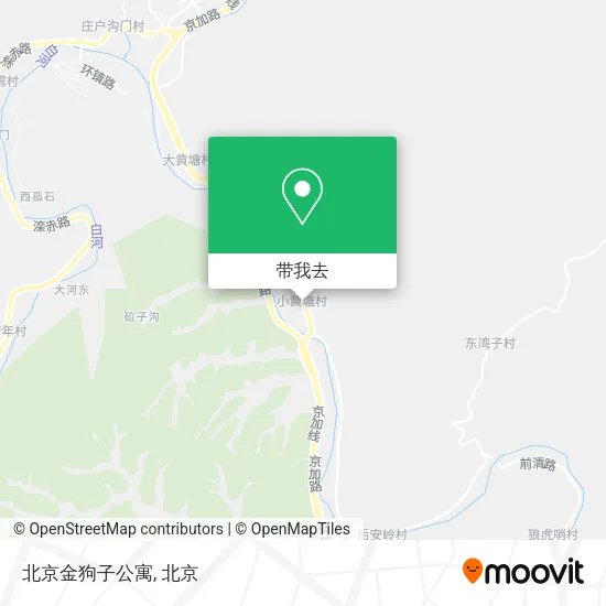 北京金狗子公寓地图