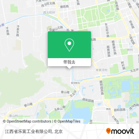 江西省乐富工业有限公司地图