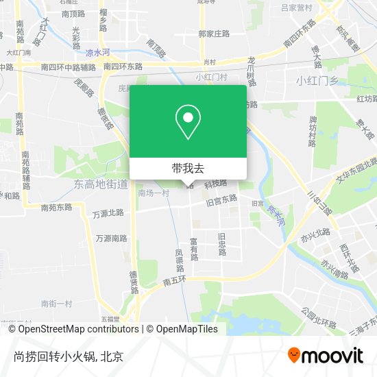 尚捞回转小火锅地图