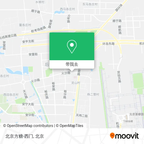 北京方糖-西门地图