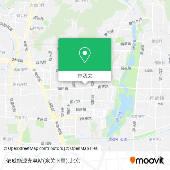 依威能源充电站(东关南里)地图