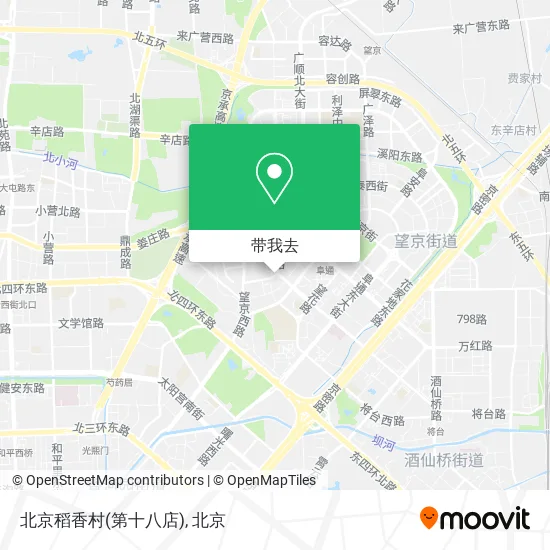 北京稻香村(第十八店)地图