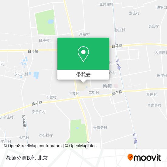 教师公寓B座地图