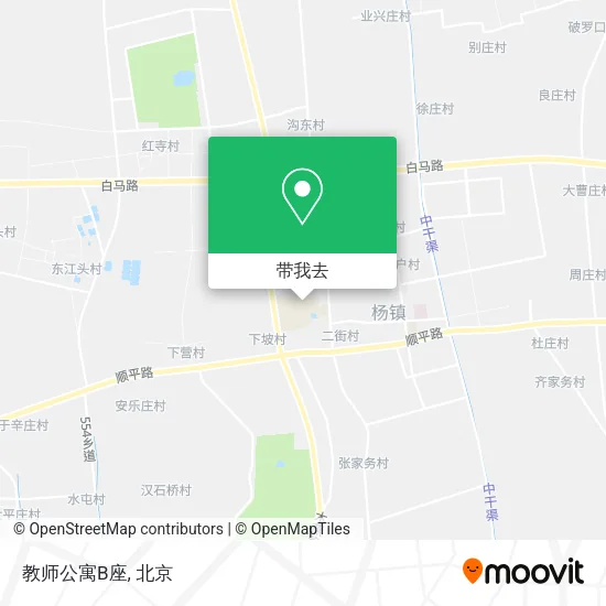 教师公寓B座地图