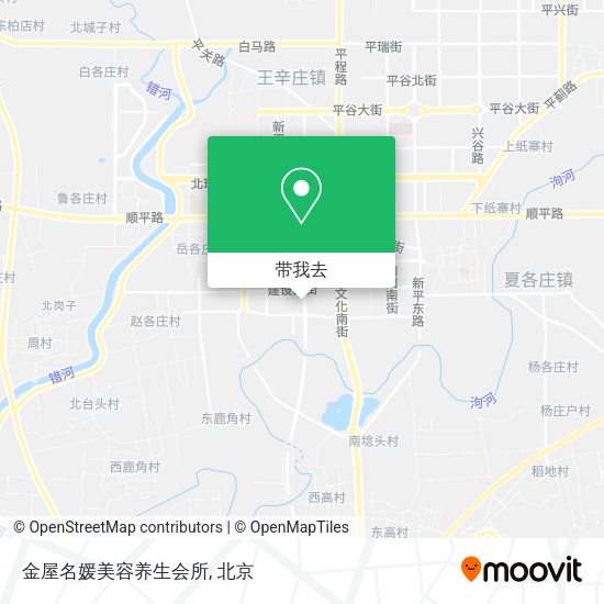 金屋名媛美容养生会所地图