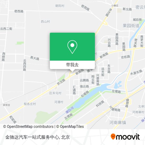 金驰达汽车一站式服务中心地图