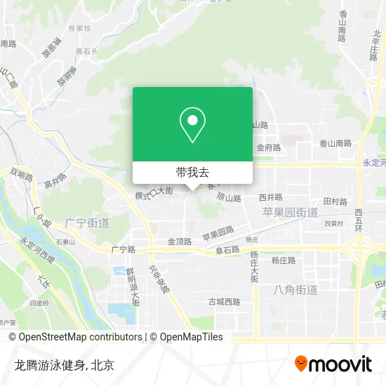 龙腾游泳健身地图