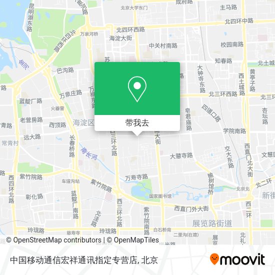 中国移动通信宏祥通讯指定专营店地图