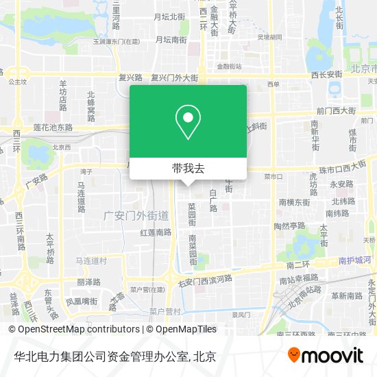 华北电力集团公司资金管理办公室地图