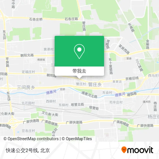 快速公交2号线地图