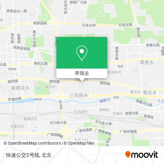 快速公交2号线地图