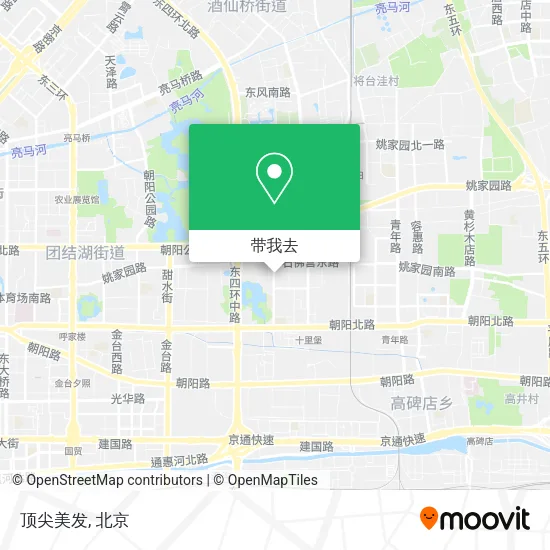 顶尖美发地图