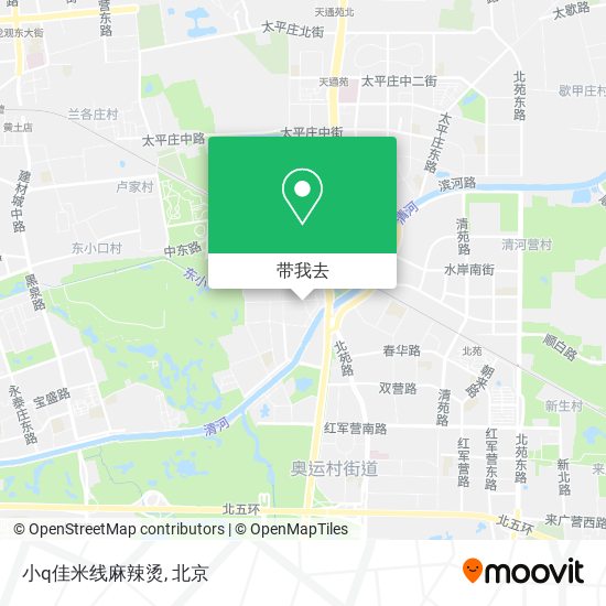 小q佳米线麻辣烫地图