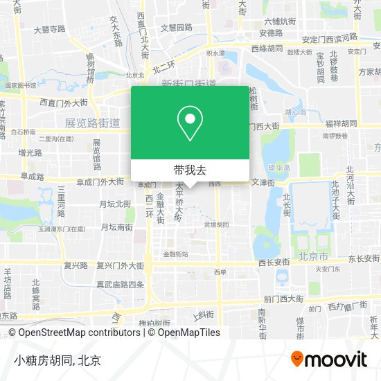 小糖房胡同地图