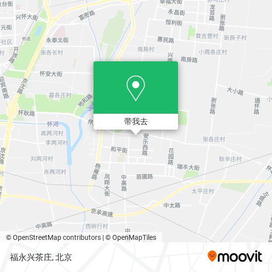福永兴茶庄地图