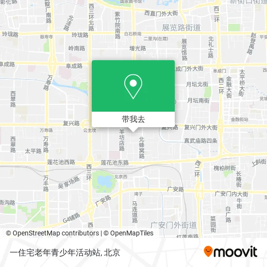 一住宅老年青少年活动站地图