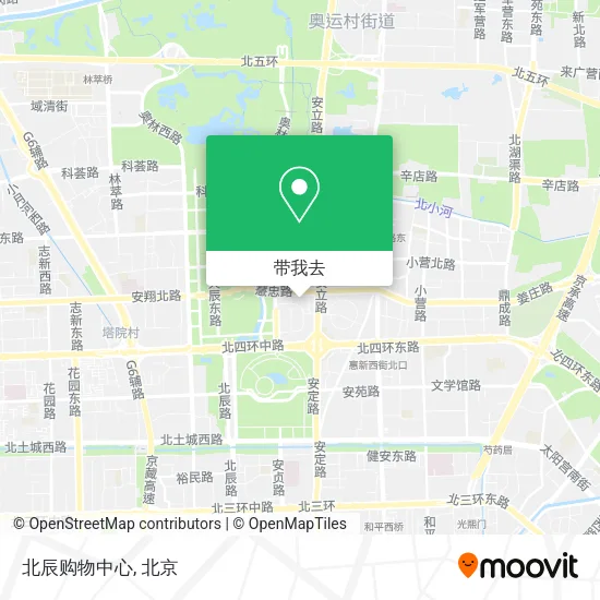 北辰购物中心地图