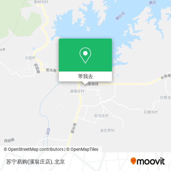 苏宁易购(溪翁庄店)地图