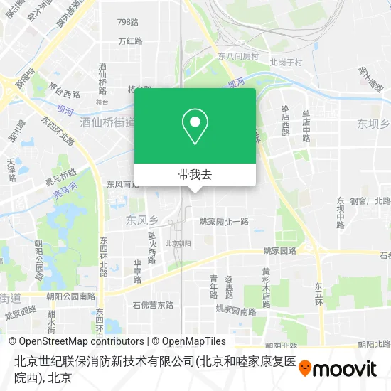 北京世纪联保消防新技术有限公司(北京和睦家康复医院西)地图