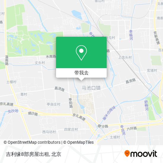 吉利缘8部房屋出租地图