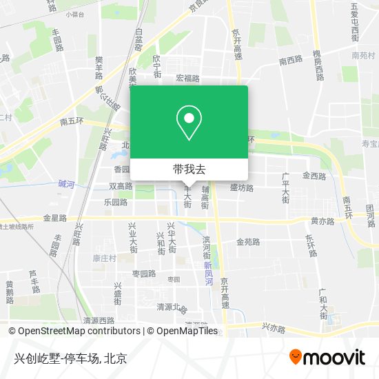 兴创屹墅-停车场地图