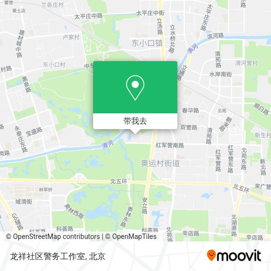 龙祥社区警务工作室地图