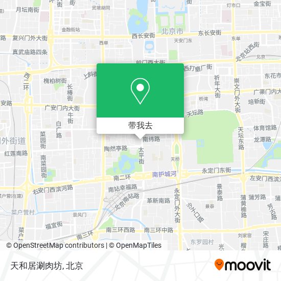 天和居涮肉坊地图