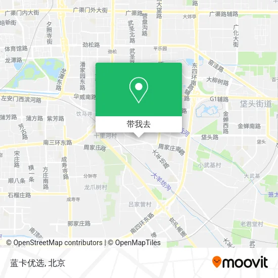 蓝卡优选地图