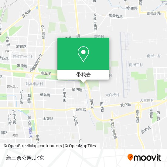 新三余公园地图