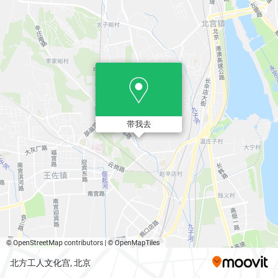 北方工人文化宫地图