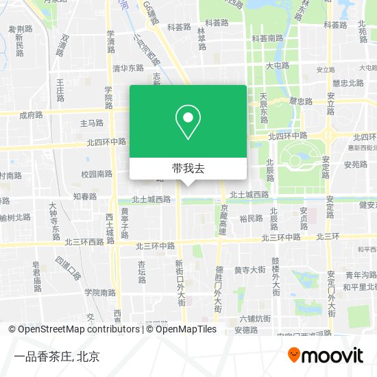 一品香茶庄地图