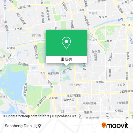 Sansheng Dian地图