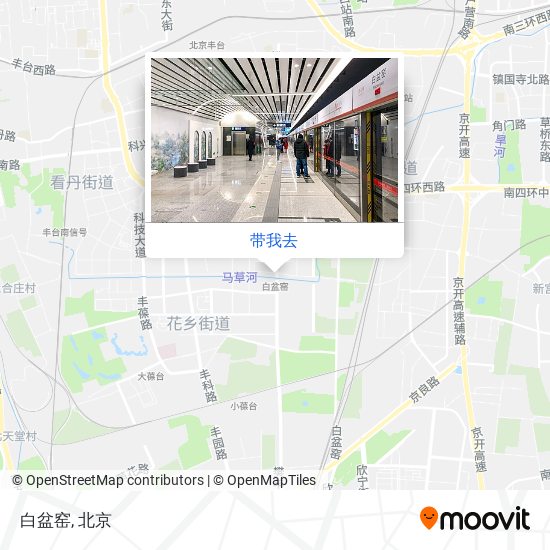 白盆窑地图