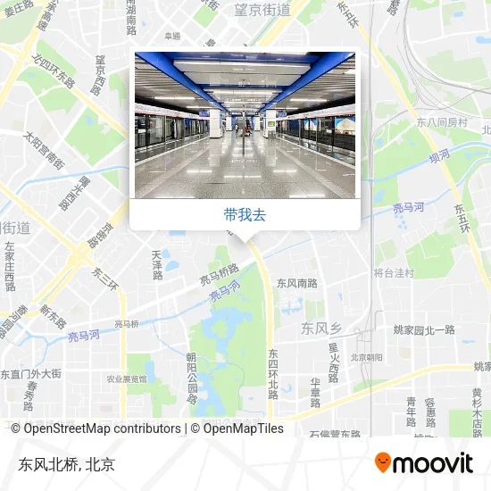 东风北桥地图
