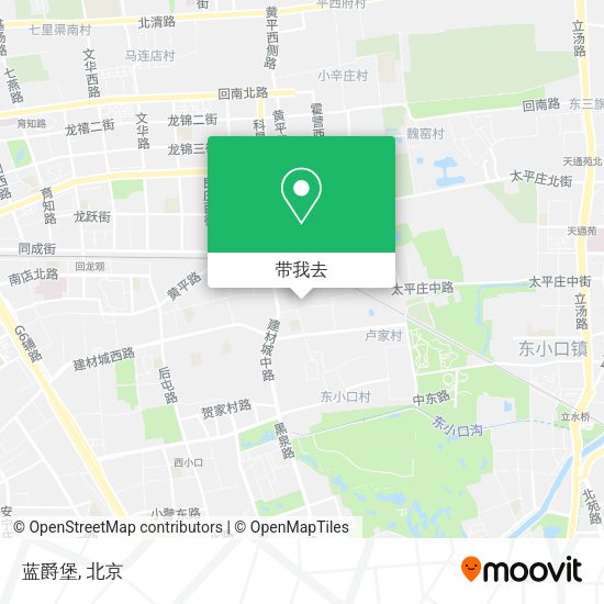 蓝爵堡地图