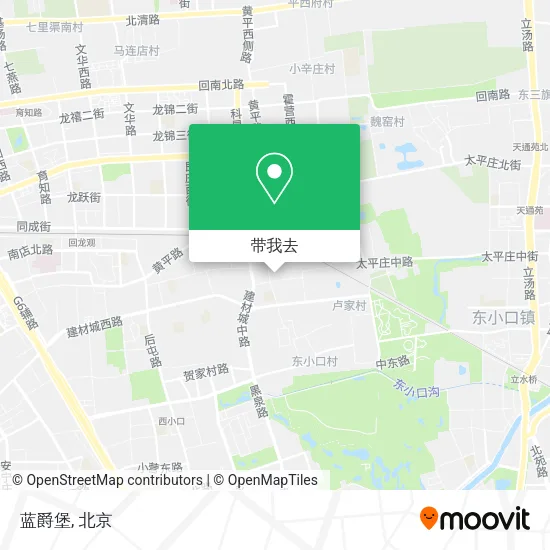 蓝爵堡地图