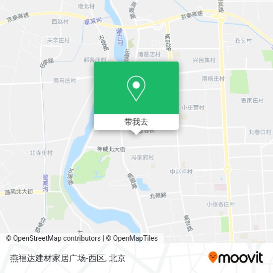 燕福达建材家居广场-西区地图