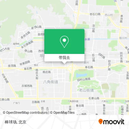棒球场地图